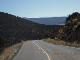 235 6pq. Black Canyon of the Gunnison National Park road