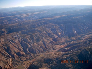 259 6pq. aerial - Colorado canyon