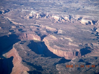 aerial - Colorado canyon