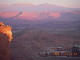 342 6pq. Canyonlands Grandview at sunset