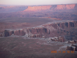 343 6pq. Canyonlands Grandview at sunset