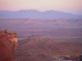 366 6pq. Canyonlands Grandview at sunset