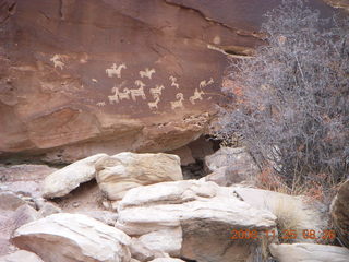 67 6pr. Arches National Park - Delicate Arch petroglyphs
