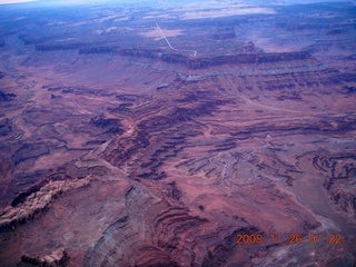 11 6ps. aerial - Canyonlands, cloudy dawn