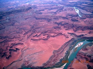 20 6ps. aerial - Canyonlands, cloudy dawn