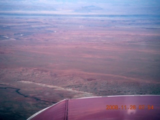 69 6ps. aerial - Canyonlands (CNY) to Hanksville (HVE), cloudy dawn
