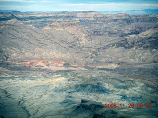 flying with LaVar - aerial - Utah back countryside - San Rafael reef
