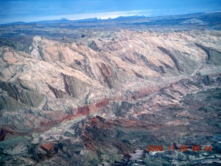 flying with LaVar - aerial - Utah backcountryside - San Rafael Reef