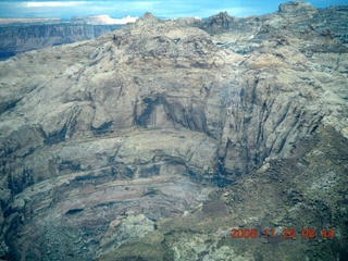 89 6ps. flying with LaVar - aerial - Utah backcountryside - Hidden Splendor canyon approach