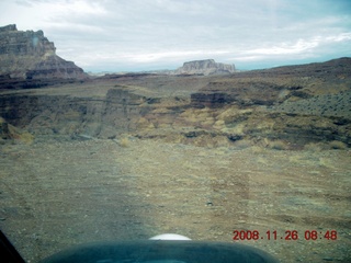 106 6ps. flying with LaVar - aerial - Utah backcountryside - Hidden Splendor (WPT660)