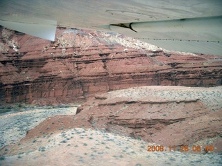flying with LaVar - aerial - Utah backcountryside - Hidden Splendor canyon departure