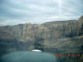 118 6ps. flying with LaVar - aerial - Utah backcountryside - Hidden Splendor canyon departure