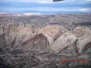 128 6ps. flying with LaVar - aerial - Utah backcountryside - San Rafael Reef
