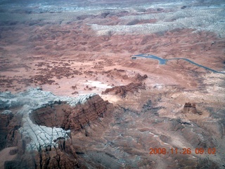 flying with LaVar - aerial - Utah backcountryside - Goblin Valley State Park
