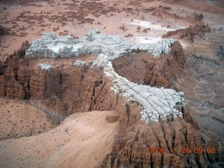 136 6ps. flying with LaVar - aerial - Utah backcountryside - Goblin Valley State Park