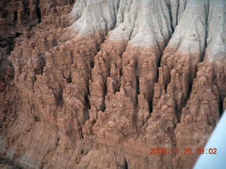 138 6ps. flying with LaVar - aerial - Utah backcountryside - Goblin Valley State Park