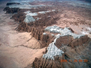 149 6ps. flying with LaVar - aerial - Utah backcountryside - Goblin Valley State Park