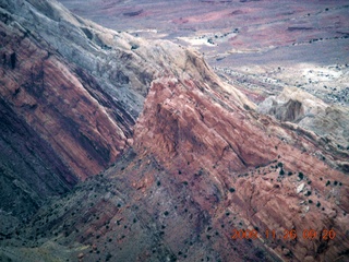flying with LaVar - aerial - Utah backcountryside - Gilson Butte