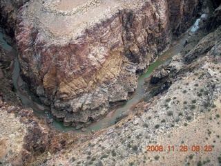 186 6ps. flying with LaVar - aerial - Utah backcountryside - river slot canyon