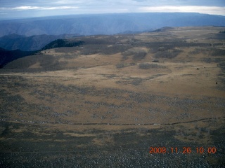 252 6ps. flying with LaVar - aerial - Utah backcountryside - Tavaputs Ranch (UT09) might be muddy