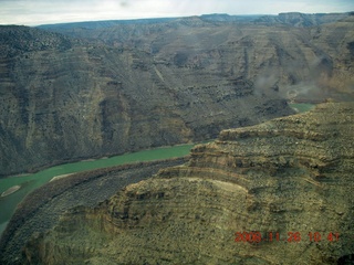 334 6ps. flying with LaVar - aerial - Utah backcountryside - Green River