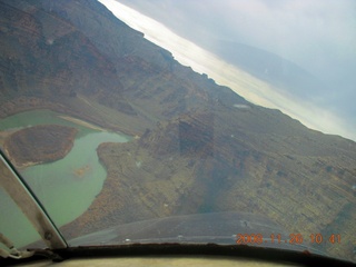 338 6ps. flying with LaVar - aerial - Utah backcountryside - Green River - Desolation Canyon