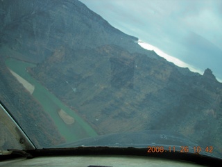 340 6ps. flying with LaVar - aerial - Utah backcountryside - Green River - Desolation Canyon