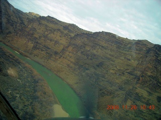 flying with LaVar - aerial - Utah backcountryside - Green River