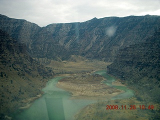 370 6ps. flying with LaVar - aerial - Utah backcountryside - Green River - Desolation Canyon