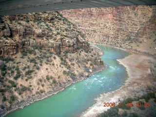 382 6ps. flying with LaVar - aerial - Utah backcountryside - Green River - Desolation Canyon