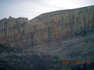 544 6ps. flying with LaVar - aerial - Utah backcountryside - Hidden Splendor canyon departure