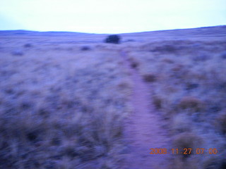 8 6pt. Canyonlands National Park - Lathrop trail hike - pre-dawn grassland