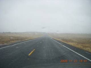 323 6pt. Canyonlands National Park - foggy road