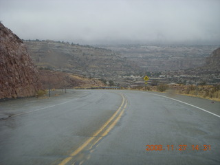 332 6pt. Canyonlands National Park - foggy road