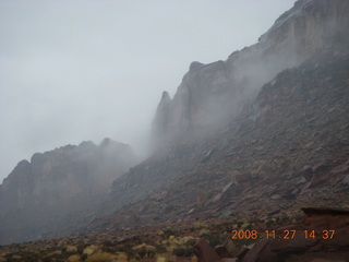 344 6pt. Canyonlands National Park - foggy view