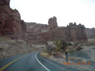 21 6pu. road in Arches National Park