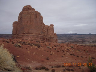 29 6pu. view from road in Arches National Park