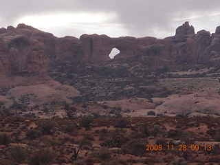 40 6pu. Arches National Park - arch in the distance