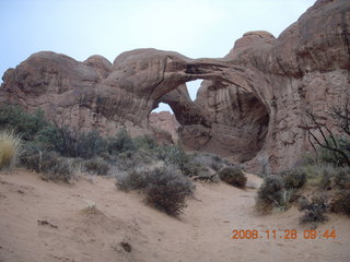 59 6pu. Arches National Park - Double Arch