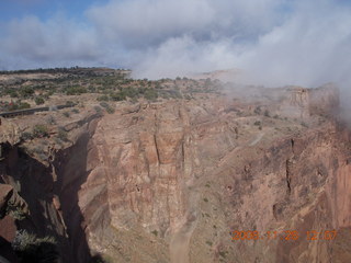 Canyonlands National Park cloudy vista