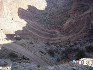 90 6pu. Canyonlands National Park jeep road down