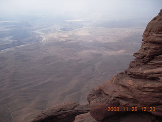 100 6pu. Canyonlands National Park cloudy vista