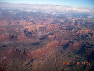 126 6pu. aerial - Canyonlands area