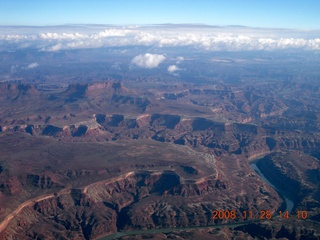 140 6pu. aerial Canyonlands National Park - Green River