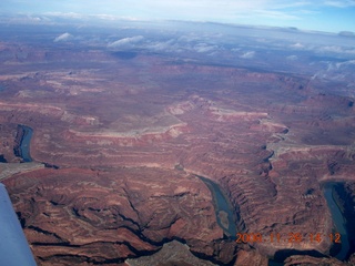 aerial Canyonlands National Park - Green River