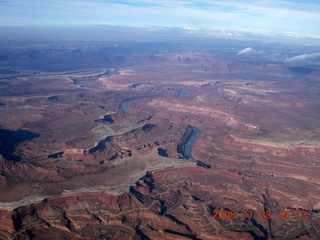 aerial Canyonlands National Park - Green River
