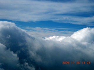 188 6pu. aerial Cataract Canyon clouds
