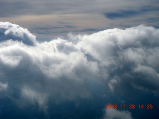 192 6pu. aerial Cataract Canyon clouds