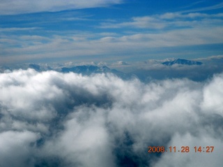 201 6pu. aerial Lake Powell amid clouds