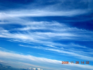 205 6pu. aerial Lake Powell clouds